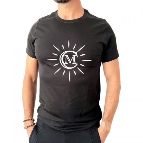 black tee shirt logo like the sun - like the sun