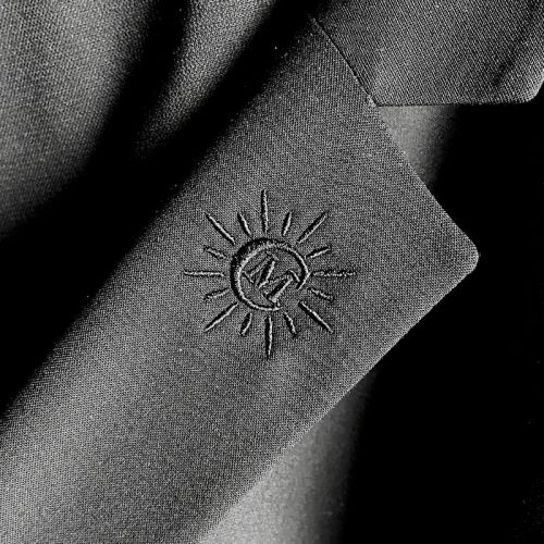 black blazer jacket - Like the Sun bordado - E-shop - LIKE THE SUN - MARIO CIMARRO (3)